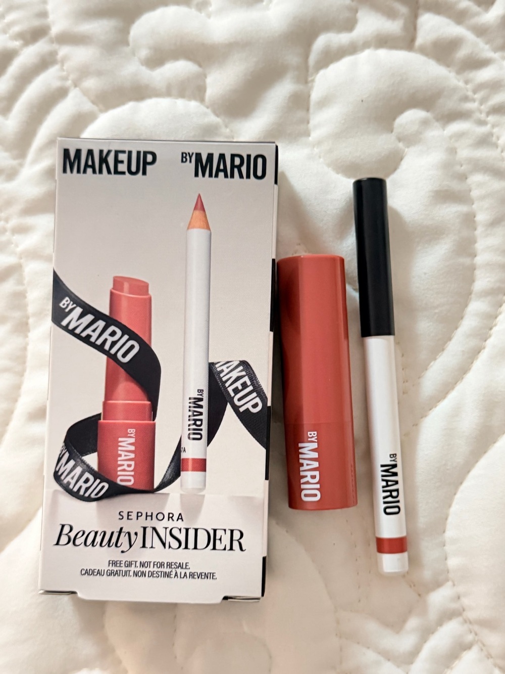 NIB Makeup by Mario Lip Duo - MoistureGlow Serum & Suede Liner